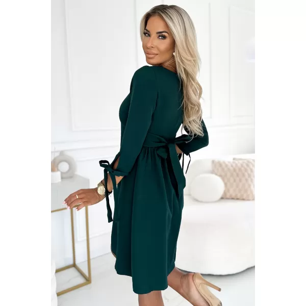  Rochie NUMOCO ALICE A195-11 VERDE 