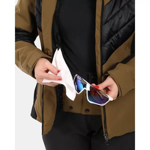  Jachetă de schi pentru femei KILPI LIN-W WL0110KI KAKI 