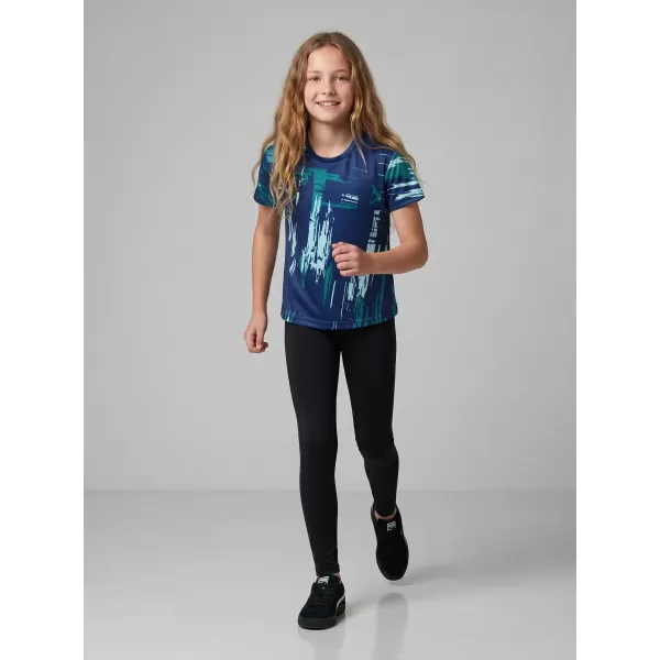  Tricou funcțional premium pentru copii ALTISPORT VOJ/ALK010TR01 KEROSEN/ALBASTRU 
