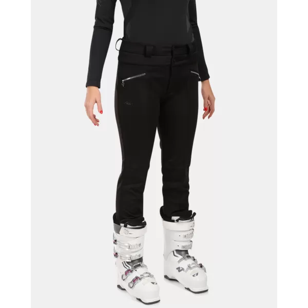  Pantaloni de schi softshell pentru femei KILPI MAURA-W WL0405KI NEGRU 