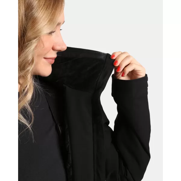  Jachetă de schi pentru femei KILPI LIN-W WL0110KI NEGRU 
