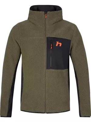 Hanorac pentru bărbați HANNAH KODIAK HOODY VERDE IEDERA/ANTRACIT