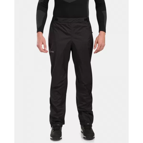  Pantaloni de exterior impermeabili pentru bărbați KILPI ALPIN-M WM0403KI NEGRU 