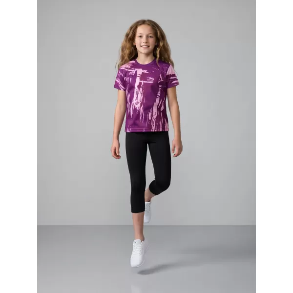  Tricou funcțional premium pentru copii ALTISPORT VOJ/ALK010TR01 VIOLET 