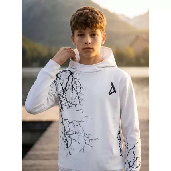  Hanorac funcțional premium pentru copii ALTISPORT VOJ/ALK004MI01 ALB 