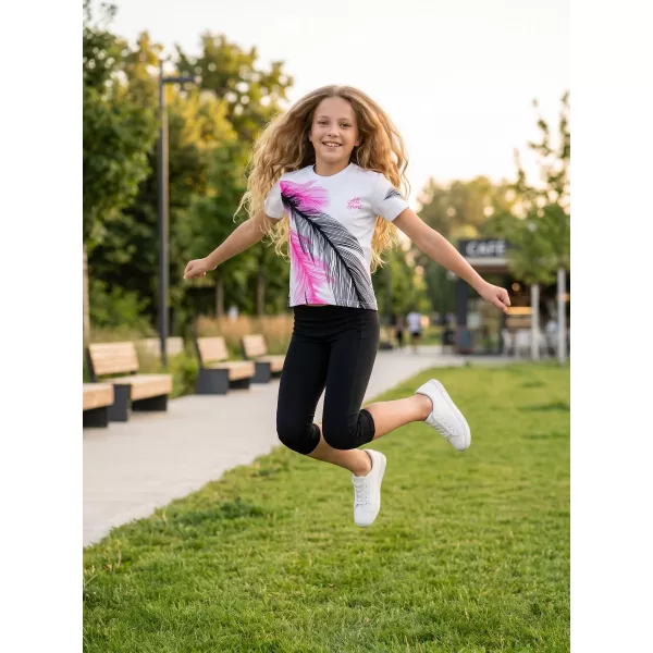  Tricou funcțional premium pentru copii ALTISPORT VOJ/ALK001TR01 ALB 
