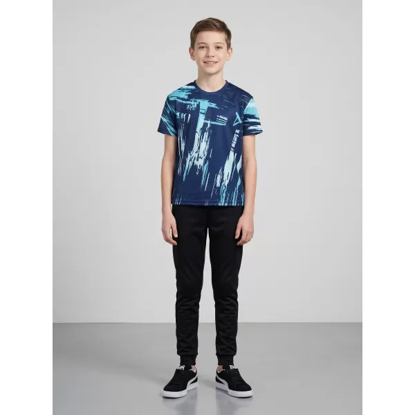  Tricou funcțional premium pentru copii ALTISPORT VOJ/ALK010TR01 ALBASTRU REGAL 
