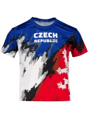 Tricou funcțional premium pentru copii ALTISPORT VOJ/ALK036TR01 ROŞU