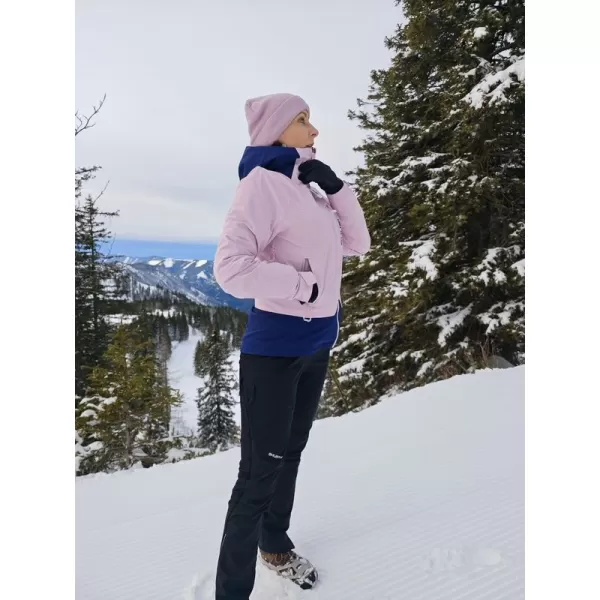  Jacheta de schi pentru doamne HUSKY GAMBI L ROZ/ALBASTRU 