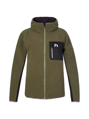 Hanorac de dama HANNAH KOALA HOODY VERDE IEDERA/ANTRACIT