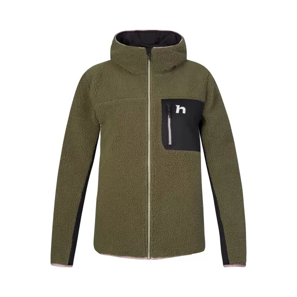  Hanorac de dama HANNAH KOALA HOODY VERDE IEDERA/ANTRACIT 
