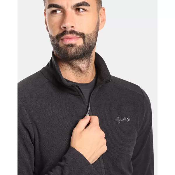  Hanorac pentru bărbați din fleece KILPI GLAMER-M WM0211KI NEGRU 