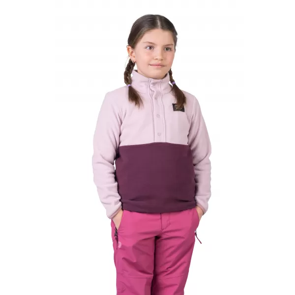  Hanorac pentru copii HANNAH MINT JR GHEAȚĂ VIOLET/FIG 