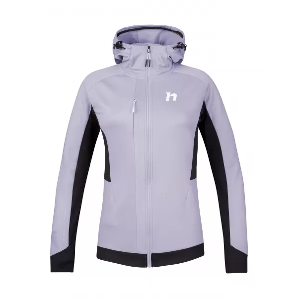 Hanorac de dama HANNAH NELA HOODY AURA DE LAVANDĂ/ANTRACIT 