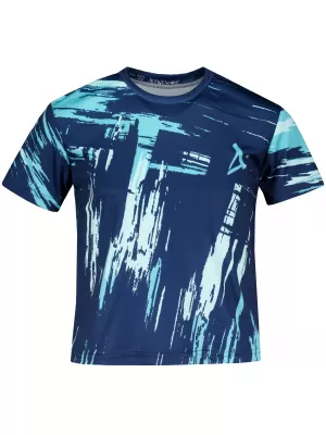 Tricou funcțional premium pentru copii ALTISPORT VOJ/ALK010TR01 ALBASTRU REGAL