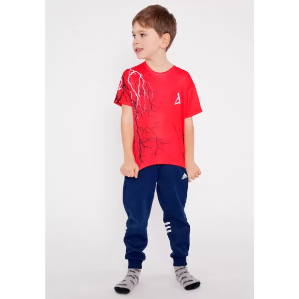  Tricou funcțional premium pentru copii ALTISPORT VOJ/ALK004TR01 ROŞU 