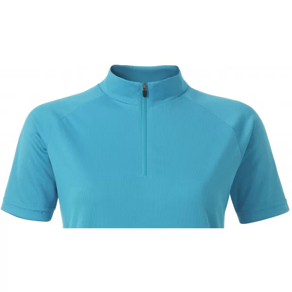  Tricou de ciclism pentru femei ALTISPORT NoPrint NP/ALW115NJ TURCOAZ 