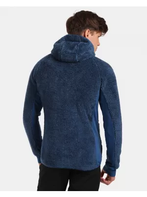 Hanorac pentru bărbați din fleece KILPI NORKA-M WM0204KI ALBASTRU ÎNCHIS