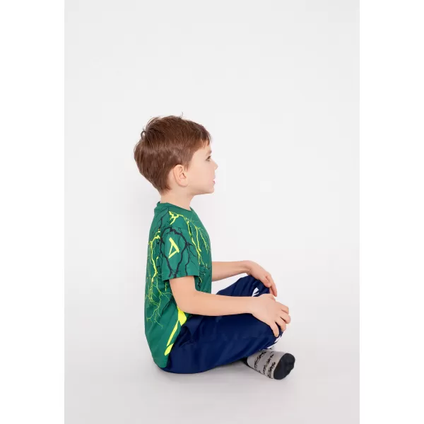  Tricou funcțional premium pentru copii ALTISPORT VOJ/ALK004TR01 VERDE STICLA 