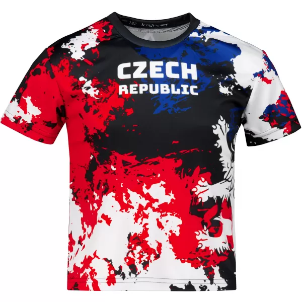  Tricou funcțional premium pentru copii ALTISPORT VOJ/ALK036TR01 ROŞU 