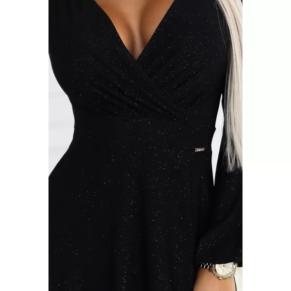  Rochie NUMOCO NELA 572-2 NEGRU 