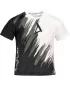 Tricou funcțional premium pentru copii ALTISPORT VOJ/ALK006TR01 ALB-NEGRU