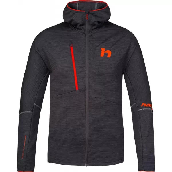  Hanorac pentru bărbați HANNAH NIRO HOODY ANTRACIT MEL 