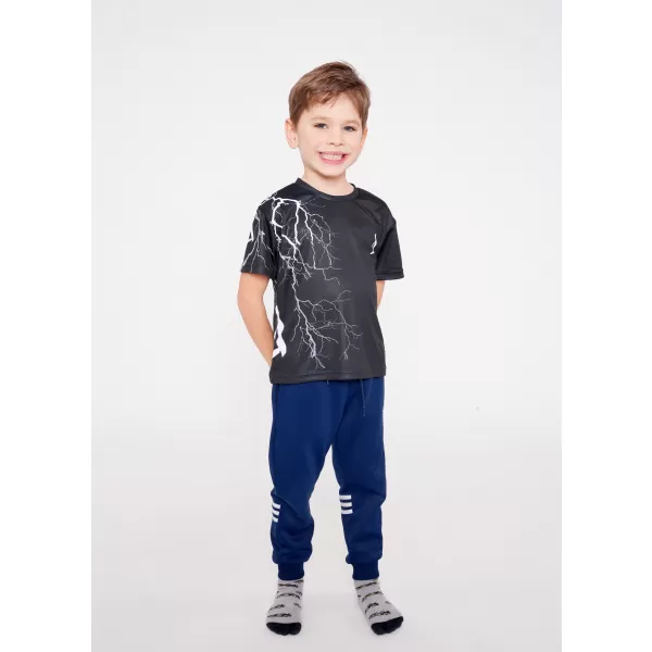  Tricou funcțional premium pentru copii ALTISPORT VOJ/ALK004TR01 ALB-NEGRU 