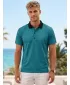 Tricou funcțional pentru bărbați cu guler premium ALTISPORT VOJ/ALM050TR05 KEROSENUL