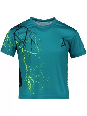 Tricou funcțional premium pentru copii ALTISPORT VOJ/ALK004TR01 KEROSEN/GALBEN