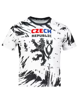 Tricou funcțional premium pentru copii ALTISPORT VOJ/ALK036TR01 ALB
