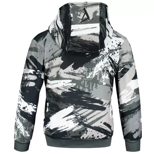  Hanorac funcțional premium pentru copii ALTISPORT VOJ/ALK014MI01 NEGRU/GRI 