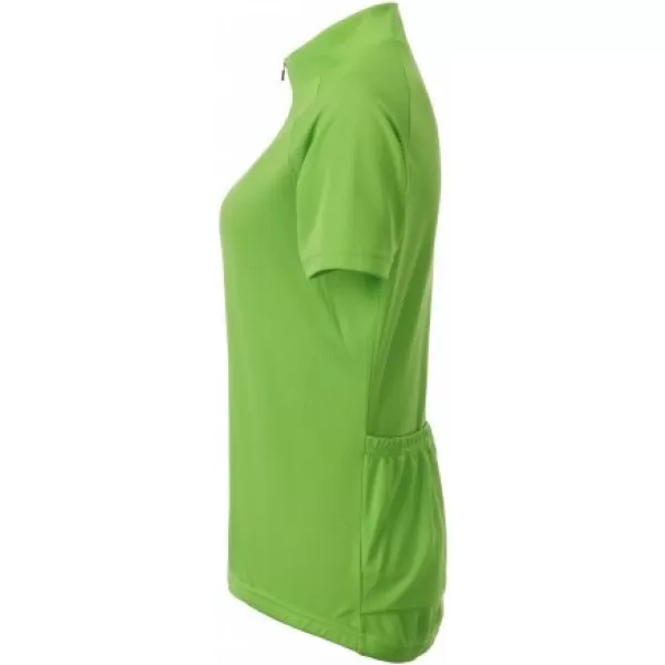  Tricou de ciclism pentru femei ALTISPORT NoPrint NP/ALW115NJ VERDE LIME 