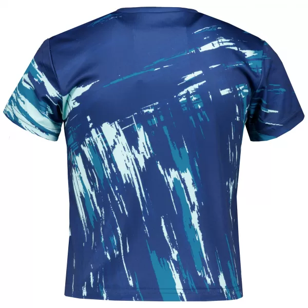  Tricou funcțional premium pentru copii ALTISPORT VOJ/ALK010TR01 KEROSEN/ALBASTRU 