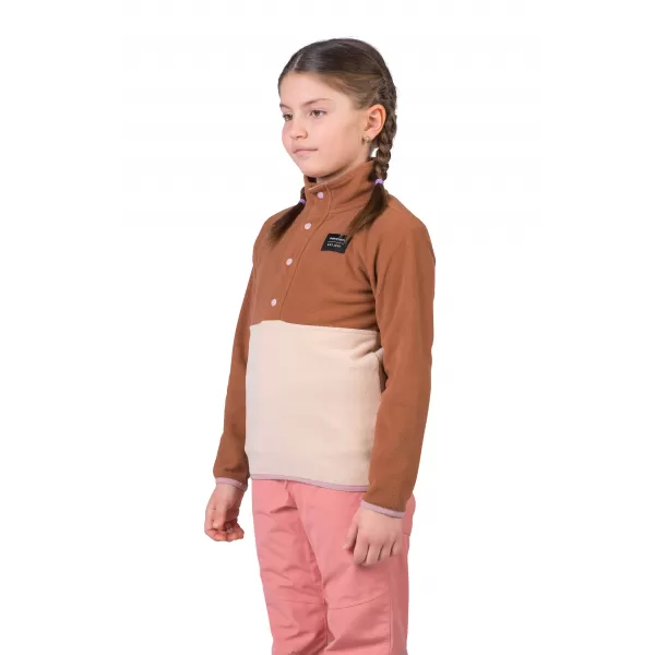  Hanorac pentru copii HANNAH MINT JR ULEI DE ARGAN/OREZ BRUN 