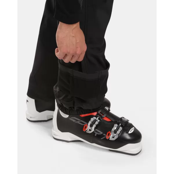  Pantaloni de schi softshell pentru bărbați KILPI RHEA-M WM0409KI NEGRU 