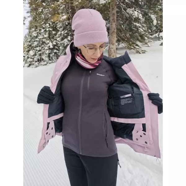  Jacheta de schi pentru doamne HUSKY GAMBI L ROZ/ALBASTRU 