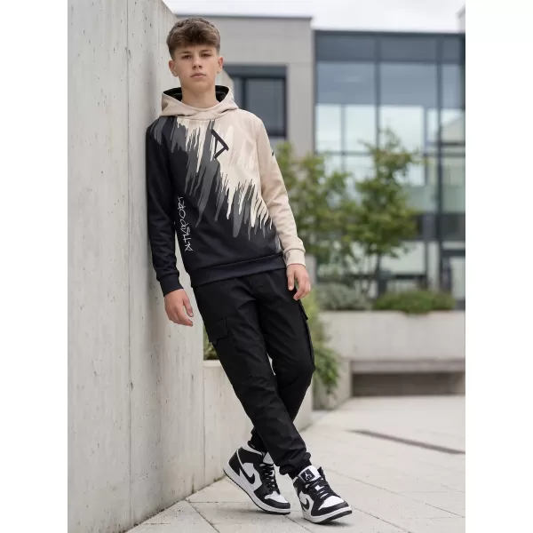  Hanorac funcțional premium pentru copii ALTISPORT VOJ/ALK006MI01 NEGRU/MARO 