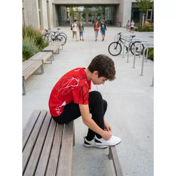  Tricou funcțional premium pentru copii ALTISPORT VOJ/ALK004TR01 ROŞU 