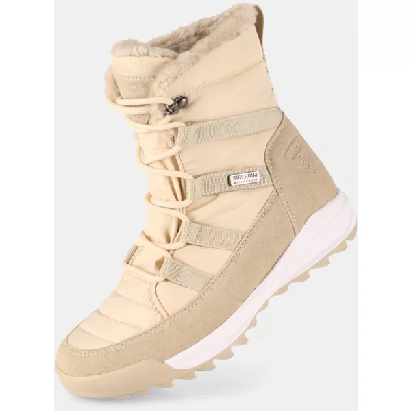  Oameni de zăpadă pentru femei KILPI CANDY HIGH WP-W WL0959KI BEJ 