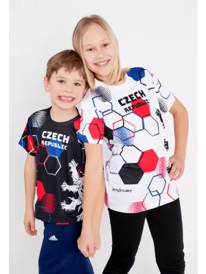 Tricou funcțional premium pentru copii ALTISPORT VOJ/ALK036TR01 ALB