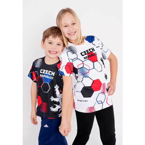  Tricou funcțional premium pentru copii ALTISPORT VOJ/ALK036TR01 ALB 