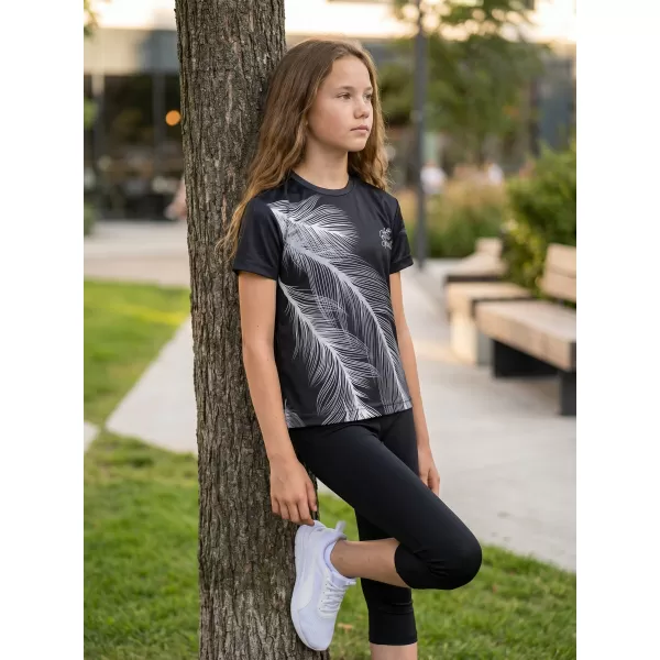  Tricou funcțional premium pentru copii ALTISPORT VOJ/ALK001TR01 NEGRU/GRI 