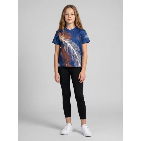  Tricou funcțional premium pentru copii ALTISPORT VOJ/ALK001TR01 BLEUMARIN/MARO 