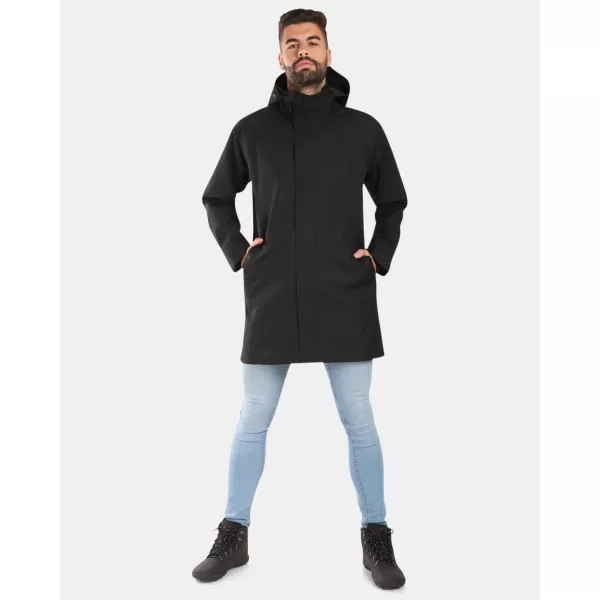  Palton pentru bărbați KILPI IVAR-M WM0106KI NEGRU 