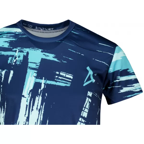  Tricou funcțional premium pentru copii ALTISPORT VOJ/ALK010TR01 ALBASTRU REGAL 