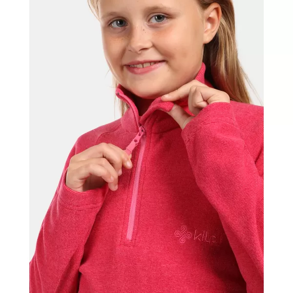  Hanorac fleece pentru copii KILPI ALMERI-J WJ0205KI ROZ 