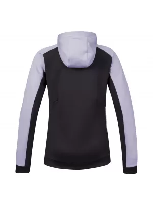 Hanorac de dama HANNAH NELA HOODY AURA DE LAVANDĂ/ANTRACIT