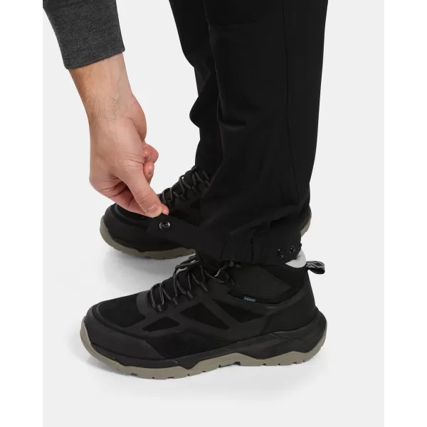  Pantaloni de exterior pentru bărbați KILPI VILLAIN-M WM0411KI NEGRU 