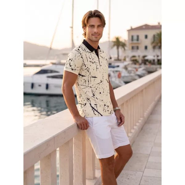  Tricou funcțional pentru bărbați cu guler premium ALTISPORT VOJ/ALM034TR05 MARO 